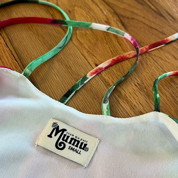 Show Me Your MuMu | Criss Cross Applesauce Dress in Catus Bloom - Picture 5 of 6